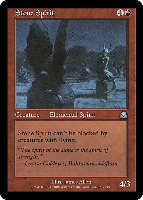Stone Spirit — art by James Allen
