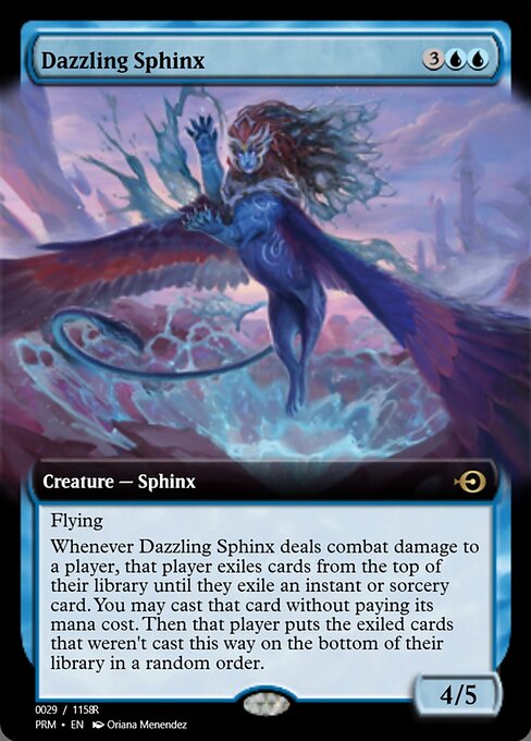 Dazzling Sphinx — art by Oriana Menendez