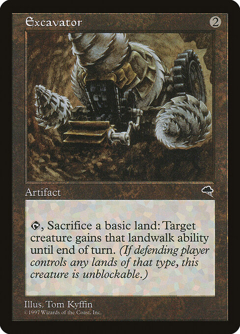 Excavator — art by Tom Kyffin