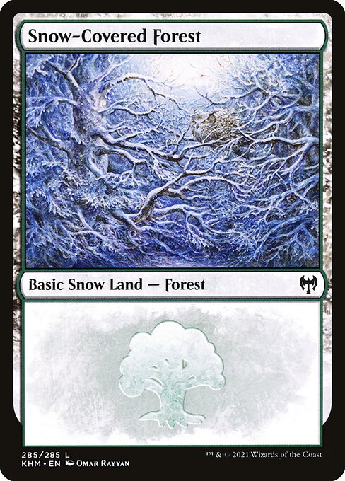 Snow-Covered Forest — art by Omar Rayyan