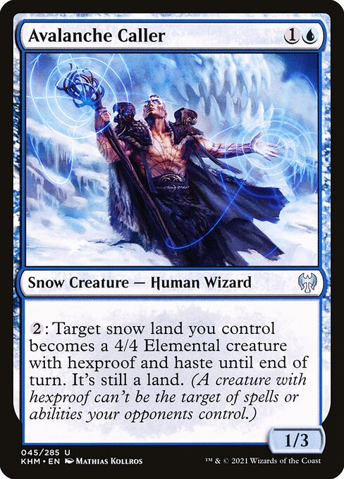 Avalanche Caller — art by Mathias Kollros