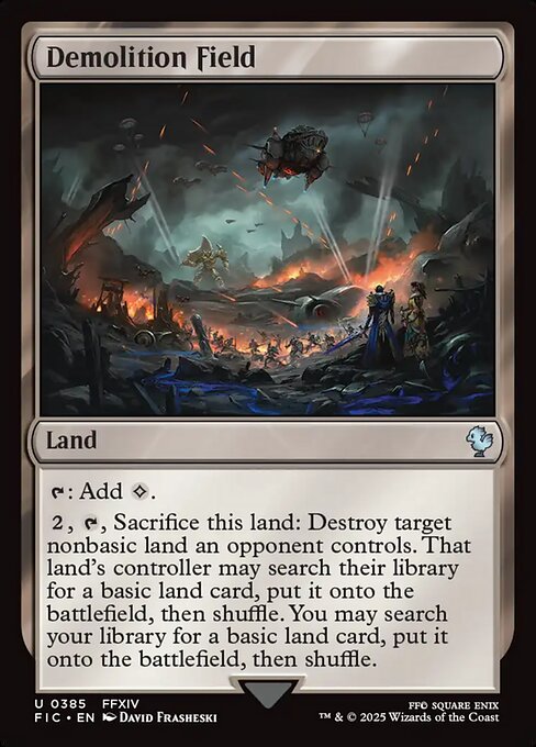 Demolition Field — art by David Frasheski