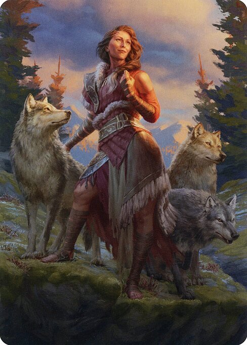 Arlinn, the Pack's Hope // Arlinn, the Pack's Hope — art by Anna Steinbauer
