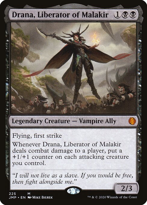 Drana, Liberator of Malakir — art by Mike Bierek