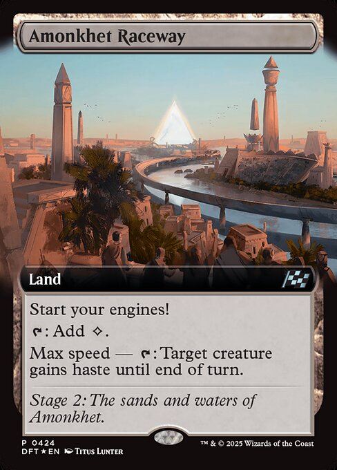 Amonkhet Raceway — art by Titus Lunter