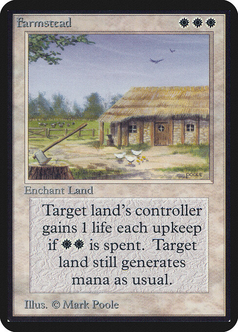 Farmstead — art by Mark Poole