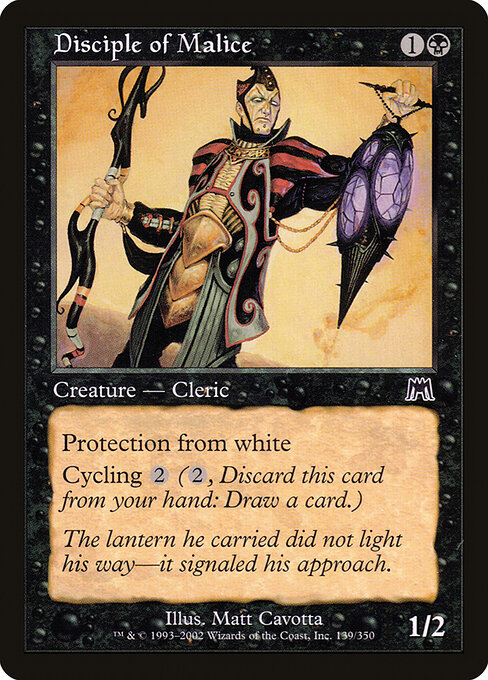 Disciple of Malice — art by Matt Cavotta