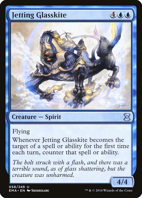 Jetting Glasskite — art by Shishizaru