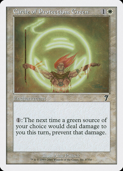 Circle of Protection: Green — art by Alan Pollack