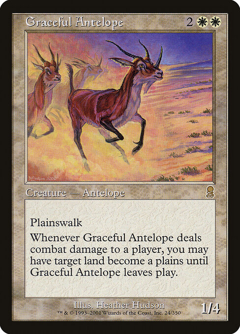 Graceful Antelope — art by Heather Hudson