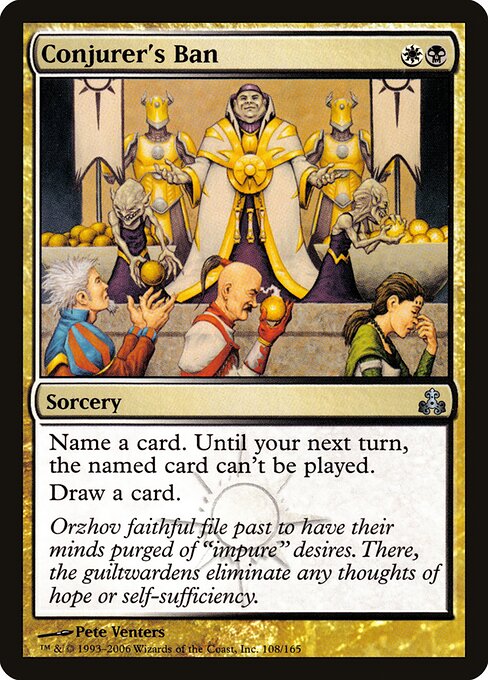 Conjurer's Ban — art by Pete Venters