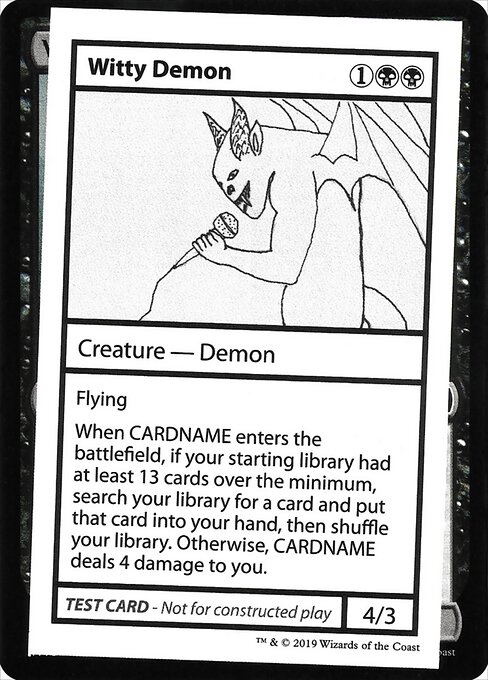 Witty Demon — art by Brittany Austin