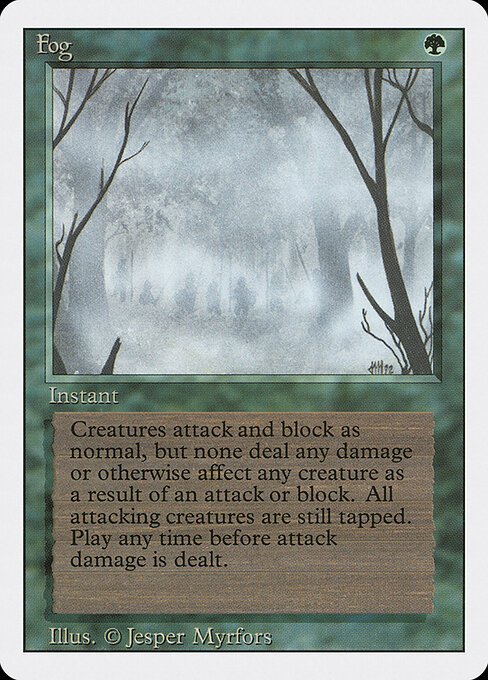 Fog — art by Jesper Myrfors