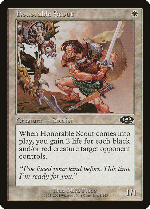 Honorable Scout — art by Mike Ploog