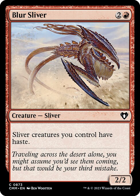 Blur Sliver — art by Ben Wootten