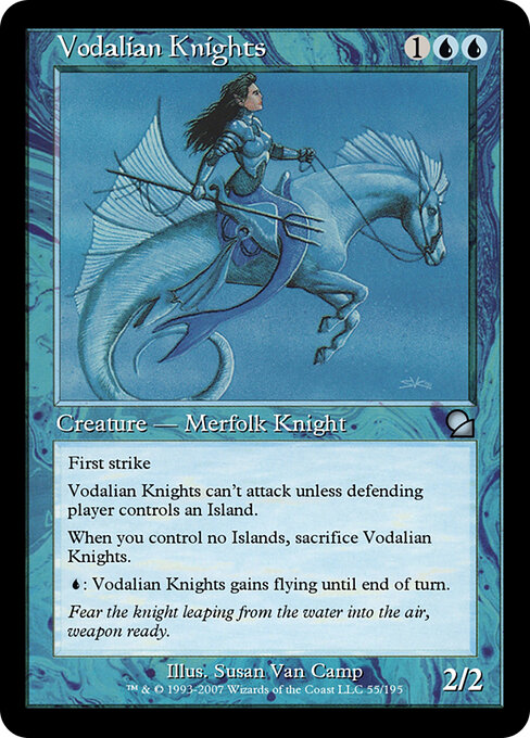 Vodalian Knights — art by Susan Van Camp