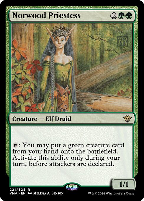 Norwood Priestess — art by Melissa A. Benson