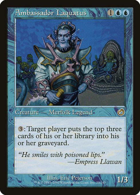 Ambassador Laquatus — art by Eric Peterson