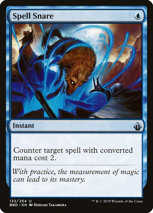 Spell Snare — art by Hideaki Takamura