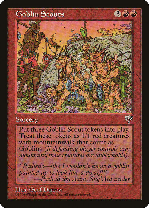 Goblin Scouts — art by Geofrey Darrow