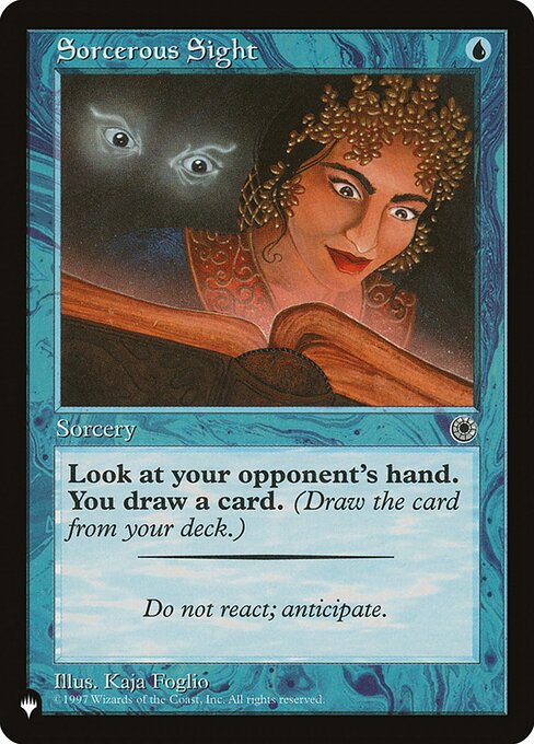 Sorcerous Sight — art by Kaja Foglio