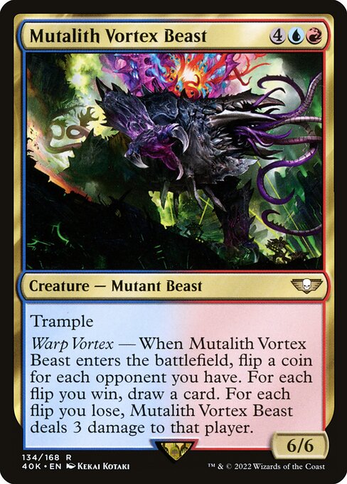 Mutalith Vortex Beast — art by Kekai Kotaki