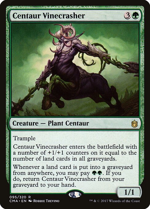 Centaur Vinecrasher — art by Robbie Trevino
