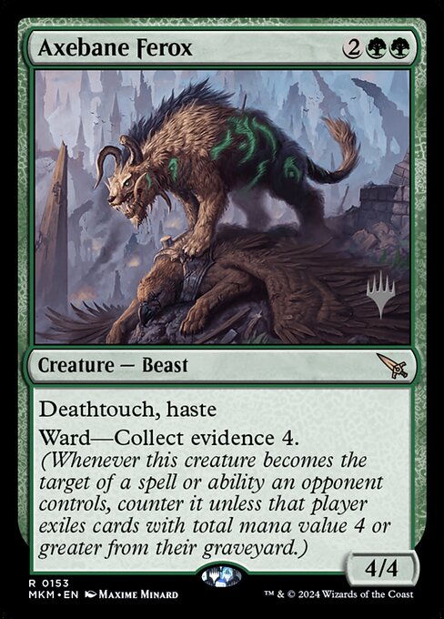 Axebane Ferox — art by Maxime Minard