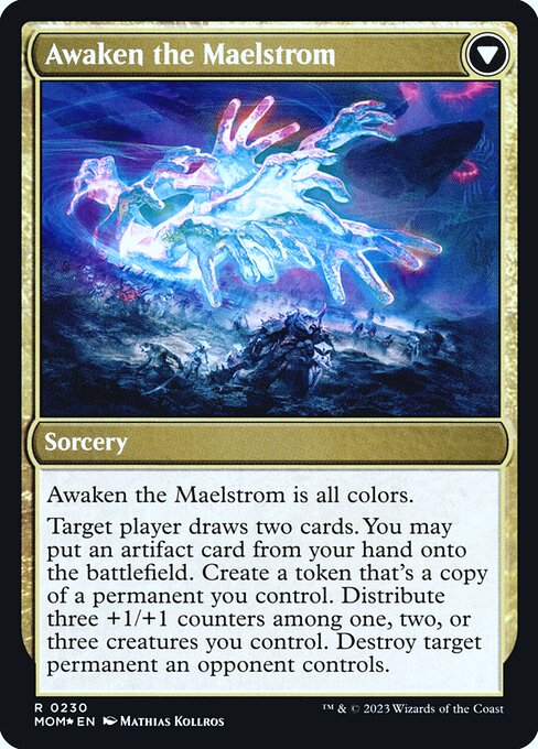 Invasion of Alara // Awaken the Maelstrom — art by Mathias Kollros