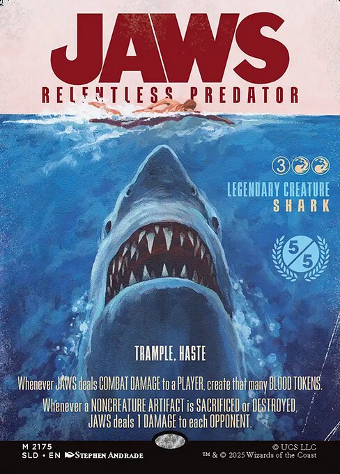 Jaws, Relentless Predator — art by Stephen Andrade