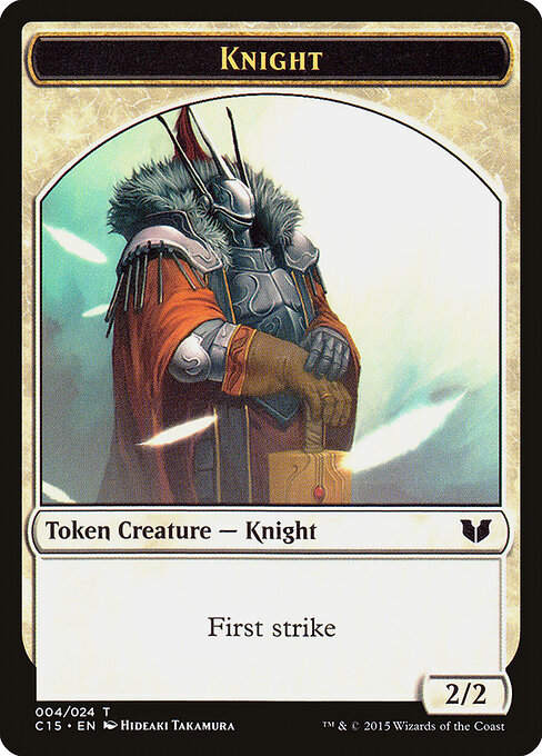 Knight — art by Hideaki Takamura