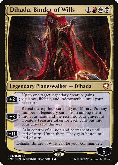 Dihada, Binder of Wills — art by Néstor Ossandón Leal