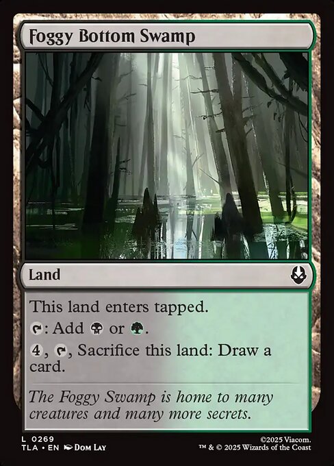 Foggy Bottom Swamp — art by Dom Lay