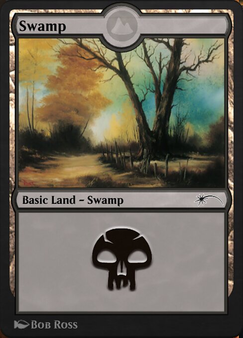 Swamp — art by Bob Ross