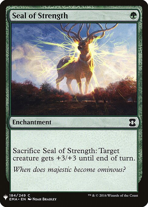 Seal of Strength — art by Noah Bradley