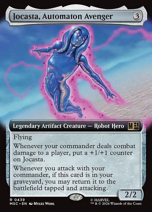 Jocasta, Automaton Avenger — art by Myles Wohl