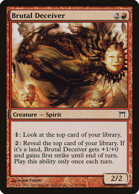 Brutal Deceiver — art by Jon Foster