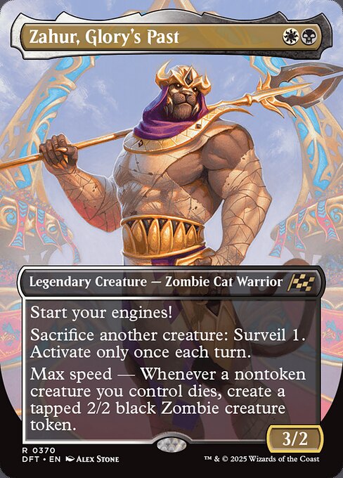 Zahur, Glory's Past — art by Alex Stone