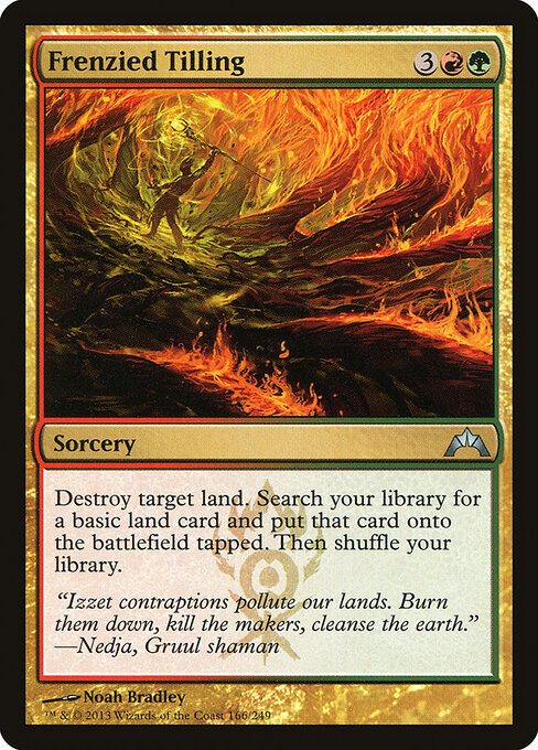Frenzied Tilling — art by Noah Bradley