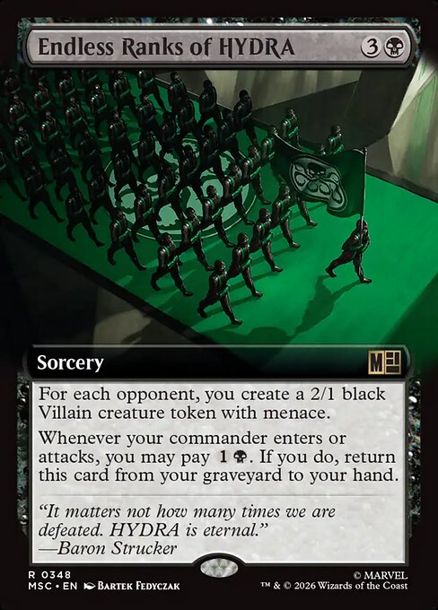 Endless Ranks of HYDRA — art by Bartek Fedyczak