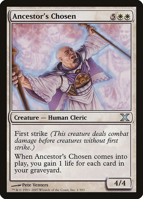 Ancestor's Chosen — art by Pete Venters