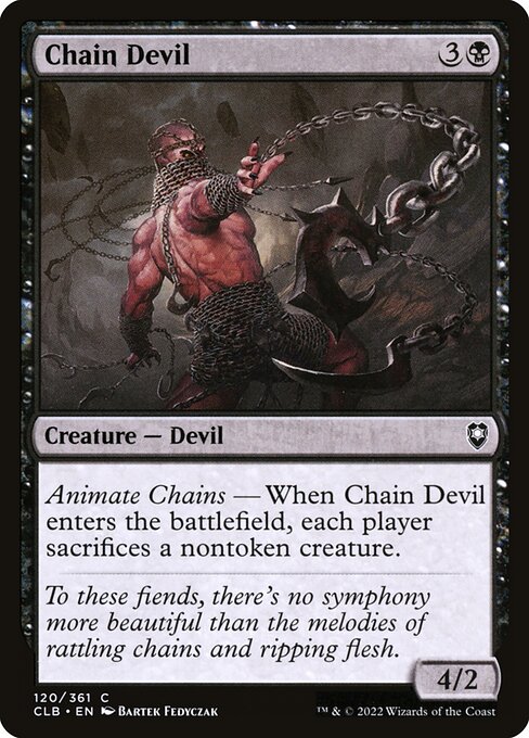 Chain Devil — art by Bartek Fedyczak