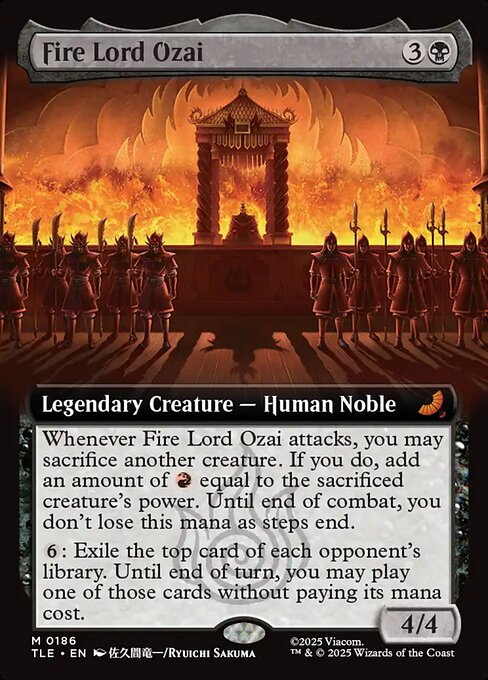 Fire Lord Ozai — art by Ryuichi Sakuma