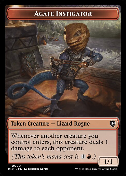 Agate Instigator — art by Quintin Gleim