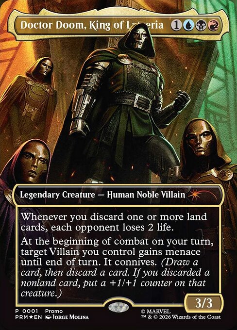 Doctor Doom, King of Latveria — art by Jorge Molina