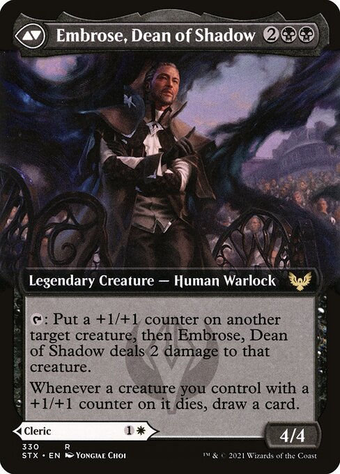 Shaile, Dean of Radiance // Embrose, Dean of Shadow — art by Yongjae Choi