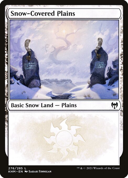 Snow-Covered Plains — art by Sarah Finnigan