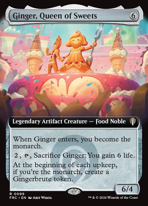 Ginger, Queen of Sweets — art by Arif Wijaya