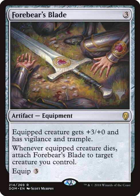 Forebear's Blade — art by Scott Murphy