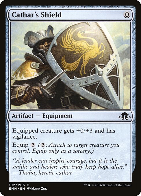 Cathar's Shield — art by Mark Zug
